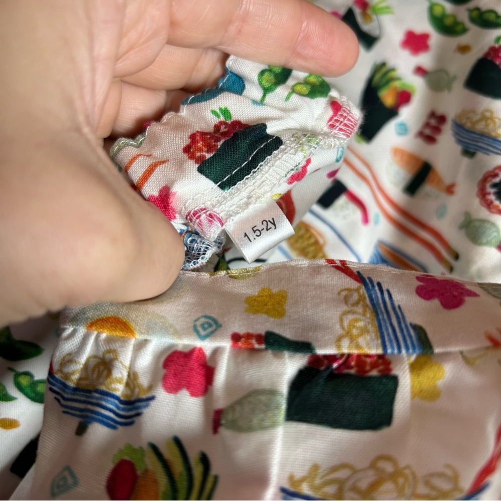 Colorful Kids' Patterned Romper - Picture 4 of 4